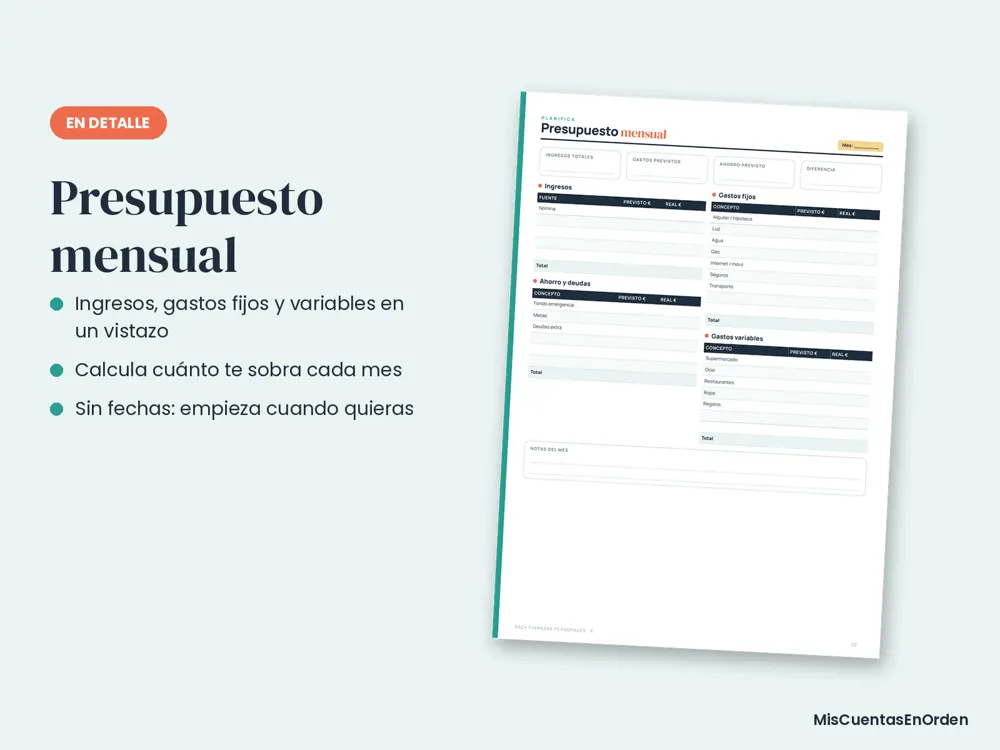 Pack de Finanzas Personales, vista 3